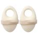 minkissy 2pcs Toe Corn Pads Toe Pads Reusable Toe Tubes Sleeves Soft Corn Pad Protectors Toe from Rubbing Toenails Corns Blisters Hammertoes