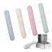 ZdyFC toothbrushes etui 4 pieces toothbrush cover travel toothbrush box environmentally friendly for home for wandering camping with soapitis alum