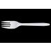 Daxwell Medium Weight Polypropylene 6 5/8" Fork Individually Wrapped White Recyclable (Box of 250) Fork Case of 250 - Buy Online on GoSupps.com