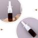 Minkissy 10ml Refillable Perfume & Nasal Spray Bottle - Fine Mist Water Spray Bottle for Travel - 10-Pack Empty Plastic Bottles - Buy Online on GoSupps.com