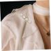 Anneome Decorative Rivets 150 Sets Pearl Claw Nails White Button Down Pearls Round Rivets Pearl Rivets Studs Clothing Mold 0.5X0.5X0.5CM White - Buy Online on GoSupps.com