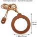 Magnifying Glass Necklace Vintage Leather Strap Necklace Magnifying Glass Magnifier Pendant Magnifier for Book Magnifier Pendant Leather Holder - Buy Online on GoSupps.com