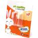 Silicone baby toothbrush 2 units Irisana - baby toothbrush - transparent - 10.5 x 2 x 13.5 cm - very soft and does not harm the gums - for babies up to 1 year - silicone finger transparent 2 units