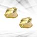EXCEART 2Pcs Plated Gold Grillz Tooth Single Grill Cap Hip Hop Top Tooth Fang Tooth Decoration for Teeth Mouth Party Teeth Grills Golden - Buy Online on GoSupps.com