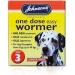 Large upto 40 kg - Johnsons One Dose Easy Wormer Tablet Worming Dogs Dewomer - Buy Online on GoSupps.com