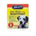 Large upto 40 kg - Johnsons One Dose Easy Wormer Tablet Worming Dogs Dewomer