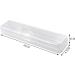 Juliyeh 3 Pcs Portable Toothbrush Storage Holder for Travel - White - Buy Online on GoSupps.com
