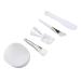 5 in 1 DIY Facial Mask Tool Set | Mixing Bowl Silicone Brush & More - Perfect for Home Spa & Skincare - Buy Online on GoSupps.com