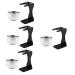 Ipetboom 4 Sets Shaving Set Shaving Soap Bowl Shaving Razor Holder Stand Shave Brush Razor for Men Shaving Brush for Men Guy Man Stainless Steel Electric Clippers Oil Head