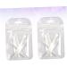 FRCOLOR Set of 3 Manicure Fibre Acrylic Nails Silk Fibres Manicure Tools Gel Kit for Nails Manicure Kits Nail Extension White - Buy Online on GoSupps.com