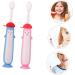 Housoutil 2pcs Children's Toothbrush Set - Safe PP Accessories for Toddlers | International Shipping Available - Buy Online on GoSupps.com