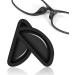 Shop Melee Non-Slip Solid Glasses Pads | 14 Pairs Self-Adhesive Airbag Nose Pads for Glasses & Sunglasses - International Shipping - Buy Online on GoSupps.com