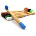 STOBAZA Bamboo Toothbrush Eco-Friendly Wooden Toothbrush with Soft Bristles | Pack of 1 | Sustainable Oral Care - Buy Online on GoSupps.com