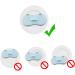 LABRIMP 1pc Microwave Egg Steamer Steamed Egg Cup Mini Egg Cooker Steamed Egg Box Steamed Egg Bowl Two Grids - Buy Online on GoSupps.com