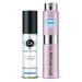 CA Perfume Duo Impression of Cloud For Women Eau de Parfum Refillable Atomizer Sprayer + Fragrance Body Oil Long Lasting Sample Travel Size Roll-On Bottle 0.27 Fl Oz+0.33 Fl Oz