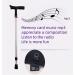 Canes Elderly Crutches - Cane Seniors Smart Crutches 5 Colors Lti-Function Retractable Walking Stick Adjustment Range 71.5Cm-89.5Cm - Buy Online on GoSupps.com