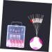 Toddmomy Fishing Equipment 30 Pcs Space Beans Silicone Beans Cylindrical Long Beans Line Space Bean Fishing Rectangle Fishing Accessories - Buy Online on GoSupps.com
