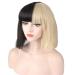 BGHJUE 28cm Bob Wig for Black & White Women - Brazilian Straight Glueless Lace Hair - Buy Online on GoSupps.com