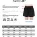 Girls Athletic Flowy Shorts with Inner Pockets - Butterfly Running Shorts for Kids - Size 10 Years - Buy Online on GoSupps.com