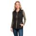 Knuffelwuff women vest riverside - light breathable water -repellent quilting vest with many bags for outdoor hiking traveling walking walking - windbreaker transition jacket 40 black
