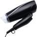 1200W Hair Dryer Negative Ionic Folding Hair Dryer Light Weight Travel Hair Dryer 2 Speeds and Cool Shot Button Tourmaline Ceramic Portable Blow Dryer (Black) - Buy Online on GoSupps.com