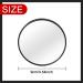 Sihuuu 15x Magnifying Mirror Portable Makeup Mirror with Suction Cup - Travel Set for Makeup, Eyebrow & Blackhead Removal (Black) - Buy Online on GoSupps.com