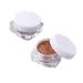 Balacoo 2pcs Eye Glitter Champange Dust Party Pigments Gold Shadow Loose Makeup Pearl 1 count (Pack of 1) Golden