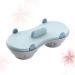 Alipis 1pc Steamed Egg Cup Mini Egg Cooker Steamed Egg Bowl Egg Steamer Lunch Box Two Grids - Buy Online on GoSupps.com