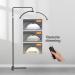 Toyshi Eyelash LED Floor Lamp - Beauty Skincare Lighting for Lash Extensions, Eyebrows, and Filming Content Creation - Black - Buy Online on GoSupps.com