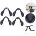 Plafope Silicone Nose Pads for Glasses - 4 Pack Comfortable Support for Sunglasses & Cycling Glasses Windproof Rubber Holder for Kids and Adults - Buy Online on GoSupps.com