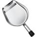 Stainless Steel Dustpan with Handle Metal Dust Pans Food Grade Mini Dustpan Hand Dust Pan for Household Handheld Scooper Dust Debris Cleaning Tool