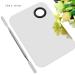 Professional Makeup Palette for Women - Stainless Steel - 15.2 x 10.2 cm - Includes Spatula - Perfect for Makeup Artists - Buy Online on GoSupps.com