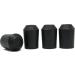 fiXte 22mm Black Rubber End Ferrule for Walking Stick Cane Crutch Hiking Pole (4 Pack) - Buy Online on GoSupps.com
