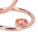Shop Gientan Stainless Steel Security Stand - Hygienic Rustproof Men's Razor & Shaving Brush Holder in Rose Gold - Buy Online on GoSupps.com