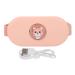 Portable heating pillow usb portable wireless heating pillow electric hip belt device with 3 heating levels and 3 massage modes electric heating pillows for cramps for women and girls