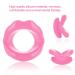 Lip Trainer - ANGGREK 1 Silicone Facelifting Oral Exerciser | Mouth Muscle Tightener & Firming Anti-Wrinkle Tool - Red/Pink | International Shipping Available - Buy Online on GoSupps.com