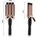 Effortless Hair Curler - Create Beautiful Curls with Ease | 25mm Gold Curling Iron (UK - Buy Online on GoSupps.com