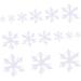 Zerodeko 180 Pcs Christmas Decorations for Home White Snowflake Ornaments Hanging Snowflake Decor Snowflake Tree Decorations Turban Nativity Ornaments Chritsmas Tree Hanging Ornament Indoor - Buy Online on GoSupps.com