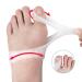 2 Pairs Bunion Wraps & Toe Spacers - Adjustable Splint Splits for Pain Relief | Protectors for Broken Toes & Bunion Braces - Buy Online on GoSupps.com