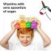 Renzo's Picky Eater Kids Multivitamin - Vegan with Iron & Vitamin C, Zero Sugar, Cherry Flavored - 60 Melty Tabs - Buy Online on GoSupps.com