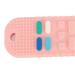 Silicone Baby Teether Toy - Educational Early Learning Chew Sensory Safe Remote Control Shape - Pink - Buy Online on GoSupps.com