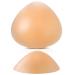 Bunnycool Triangle Silicone Breast Prosthesis 300g Cup Shape 2 Pack Nude 300g (80C 85B 90A cup)