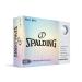 SPALDING Pure Spin 12 Ball Pack - White