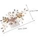 minkissy Comb pearl hair comb Wedding Headpiece bride wedding flower hair Bridal Flower Hair Comb Wedding Flower Hair Comb bride hair clip Bridal Headpieces Metal decorate Wedding - Buy Online on GoSupps.com