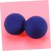 Fomiyes Peanut Ball - 2 Pack Silicone Fitness Roller for Whole Body Massage | Yoga & Fascia Relief - Buy Online on GoSupps.com
