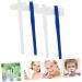 Magiclulu Double-Headed Toothbrush Set - 4 Piece Oral Care Tools for Prosthetic & Dental Hygiene - Buy Online on GoSupps.com