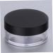 Beavorty 2Pcs travel powder container Cosmetic Powder Case Makeup Case Powder box makeup box portable 6.5X3cm Black - Buy Online on GoSupps.com