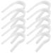 Lot de 10 Pinces Correctrices de Forme du Nez en Plastique Support en U pour Redresseur D Ar te Nasale Appareil D Amincissement du Nez Outil de Beaut Confortable et Solide