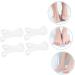 Sleeve Protectors 8 Pcs with Big Splitter, Thumb Protector, and Hallux Valgus Separators - Convenient Straps for Men - Soft Elasto Gel - Transparent - 23.5x2.3cm - Set of 2 - Buy Online on GoSupps.com
