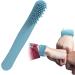 Ruwshuuk Scalp Massage Brush with Long Handle - Soft Silicone Scalp Massager for All Hair Types | Ideal for Men Women & Teens | Blue - Buy Online on GoSupps.com